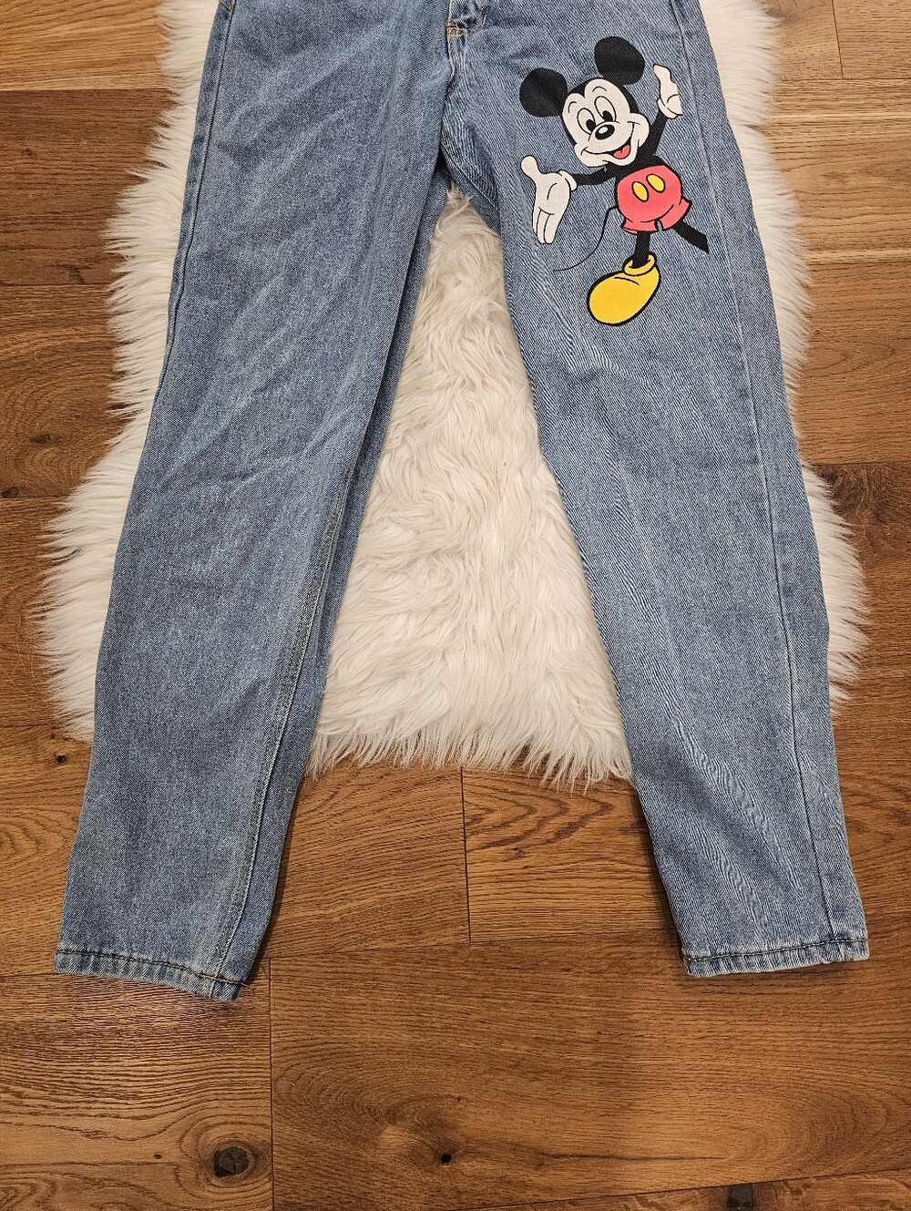 Vintage High Rise Mickey Mouse Jeans - Picture 3 of 8